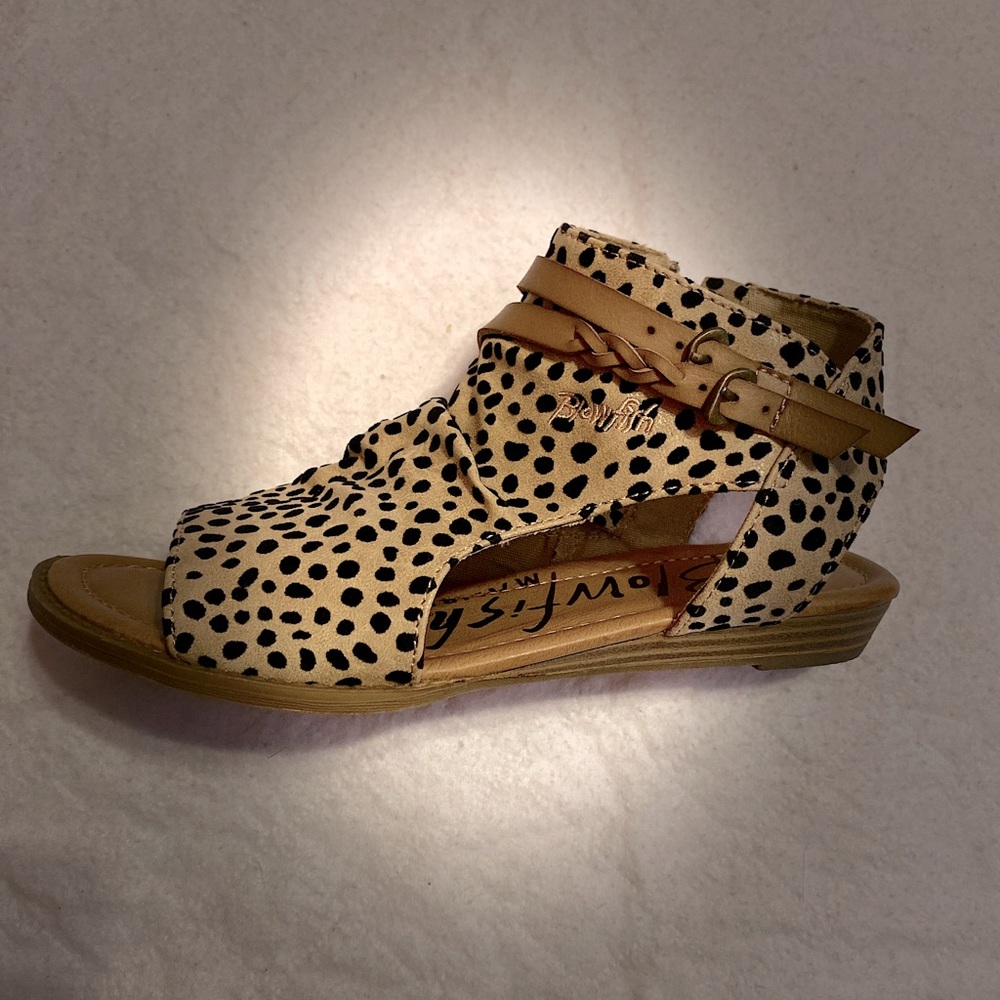 Blowfish sandals. Vegan. Rare style. Size 8. Perfect condition